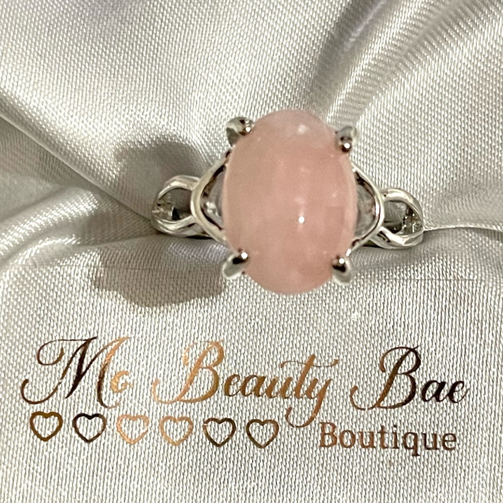 Rose Quartz Ring - Picture 1 of 5